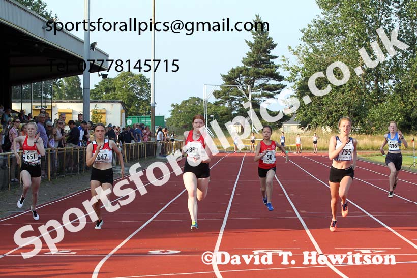 100 metres, 2021 North East Grand Prix 5, Monkton, Wednesday, July 21st. Photo: David T. Hewitson/Sports for All Pics